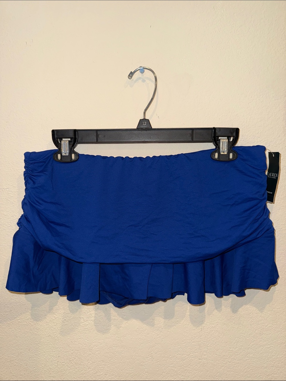 NWT Ralph Lauren bikini skirted bottom swim skirt size 14 OCN